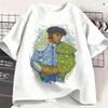 Morante De La Puebla T-Shirts Unisex Vintage Baumwoll-T-Shirts Rundhals Kurzarm-T-Shirts Große Größen Kleidung