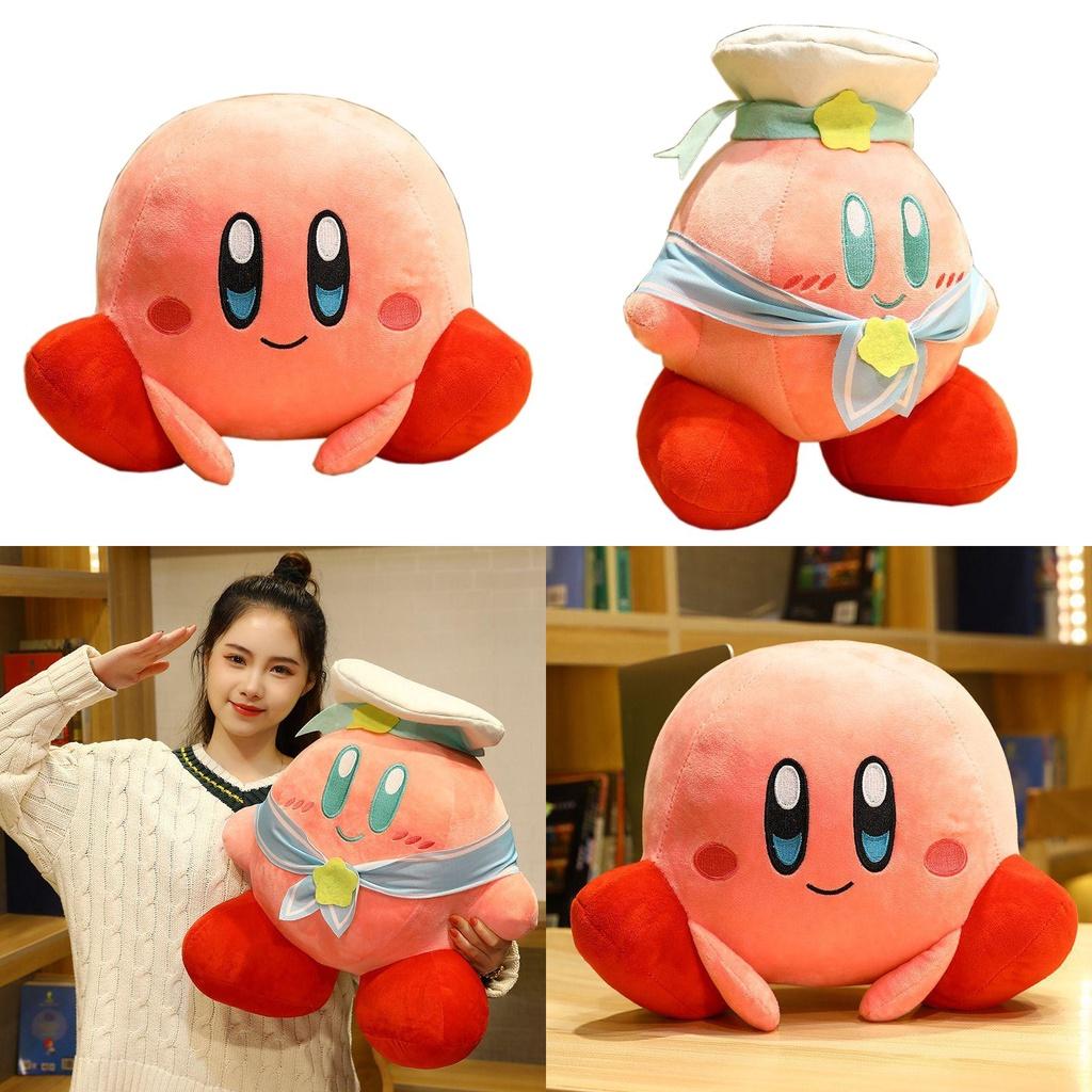Adorably Soft 32 Cm Kirby Adventure Chef Strawberry Plush Dolls For Kids And Collectors