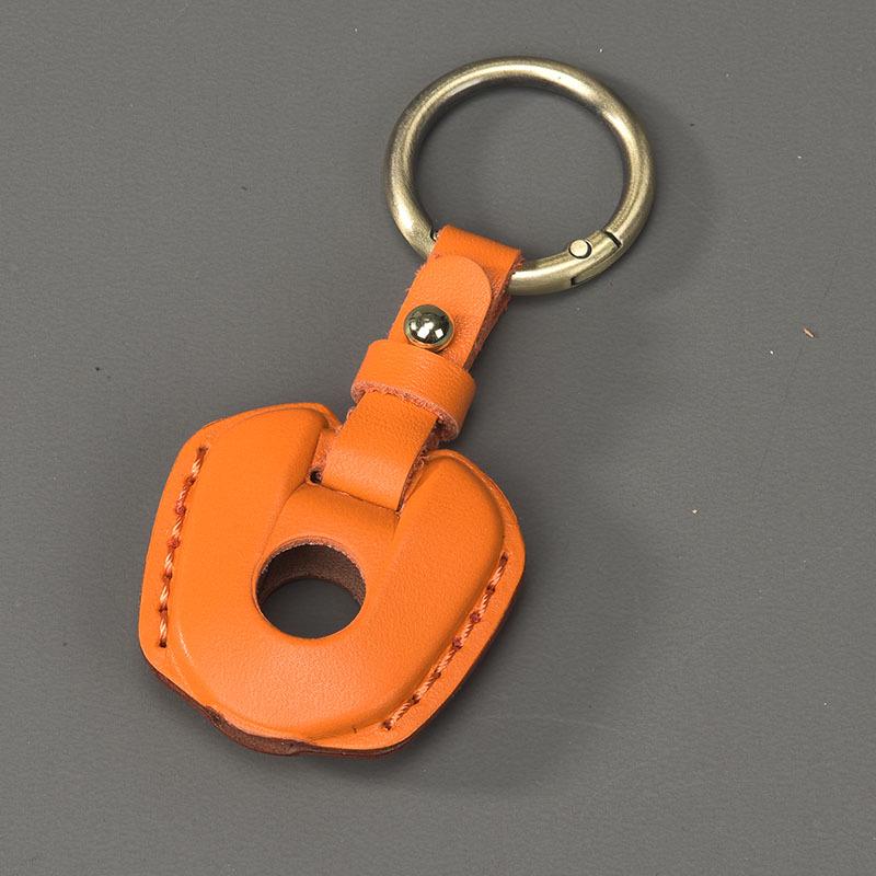 Handmade Genuine Leather Key Case for Honda Motorcycle CBR650, CB550, NC750 - Personalized Cowhide Holder