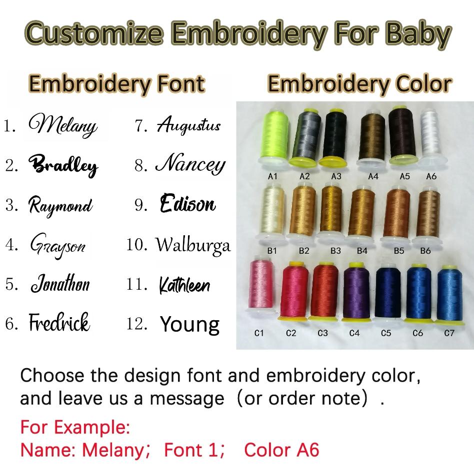 Personalized Baby Cotton Bear Hooded Bath Towel Thick Towel Name Custom Baby Bath Towels