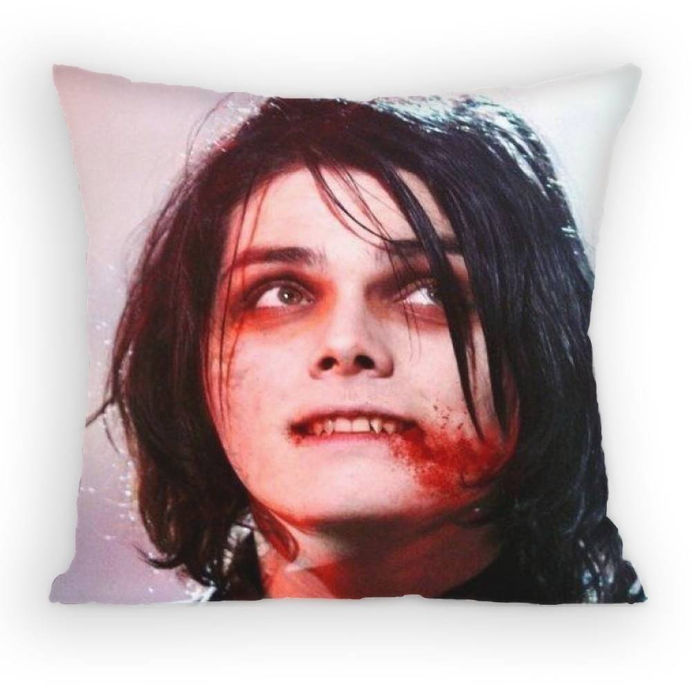 MCR MMy CChemical RRomance Band Pillow Case Sofa Living Room Bedroom Headboard Backrest Cushion Square Cushion Nap Time