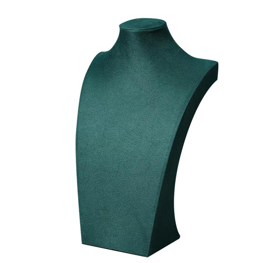 Flannel Necklace Display Stand Jewelry Neck Mould Jewelry Stand Portrait Model Neck Counter Jewelry Display Props