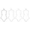 Body Shape Lingerie Hanging Rack Foldable Bikini Display Hanger  Cloakroom Shops Wardrobe