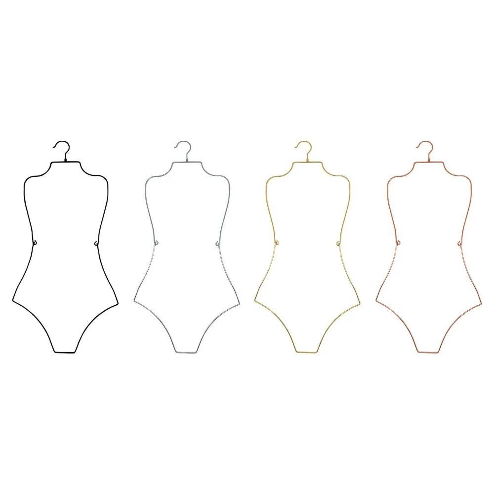 Body Shape Lingerie Hanging Rack Foldable Bikini Display Hanger  Cloakroom Shops Wardrobe