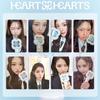 6Pcs/set H2H Hearts2Hearts LightStick LOMO Card Double-sided UV Printing Yuha Stella Yeon Juun Fans Fashion Supporting Postcards