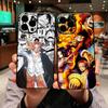 for Xiaomi Redmi Note 14 12 13 ProPlus A3 Pro Plus 12C 13C 14C 5G Phone Cover Case Red Hair ONE PIECE Shanks Luffy