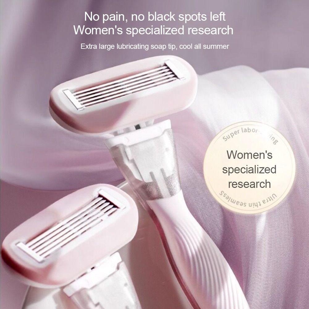 Manual Lady Shaver Plastic Safety Razor Useful Women Razor Body Hair Remove