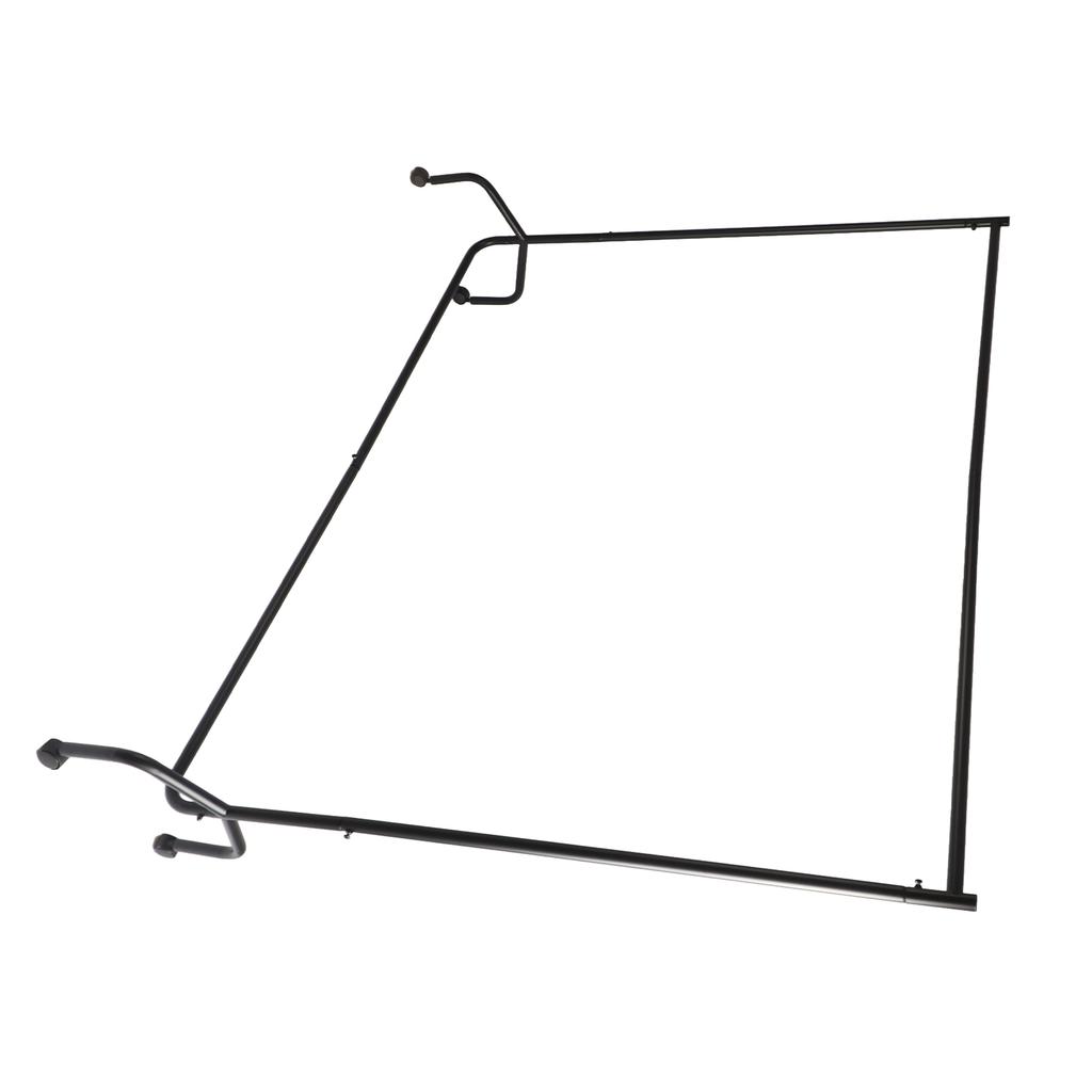 Heavyduty 6FT Long Metal Clothes Hanging Rail Home Shop Rolling Garment Display Stand Rack