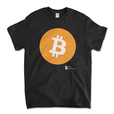 Bitcoin BTC Crypto Kryptowaluta Altcoin HODL Czarny T-shirt UPC103 Koszulka Unisex