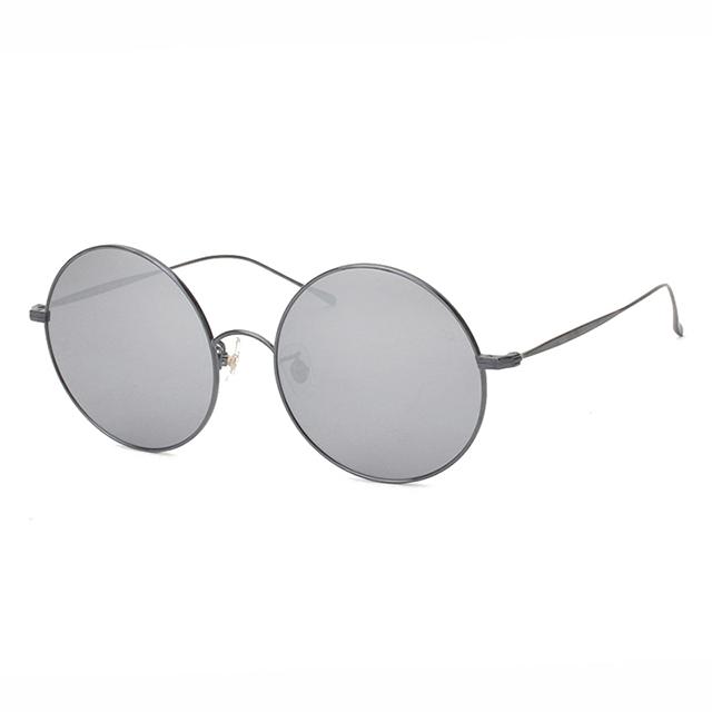 Eonadeoluteu Titanium Sunglasses Zelda Mirror Round