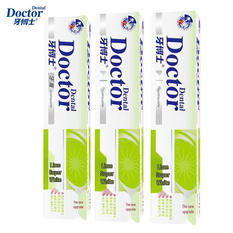 Dr. Tooth Lime Super White Toothpaste 3-Pack