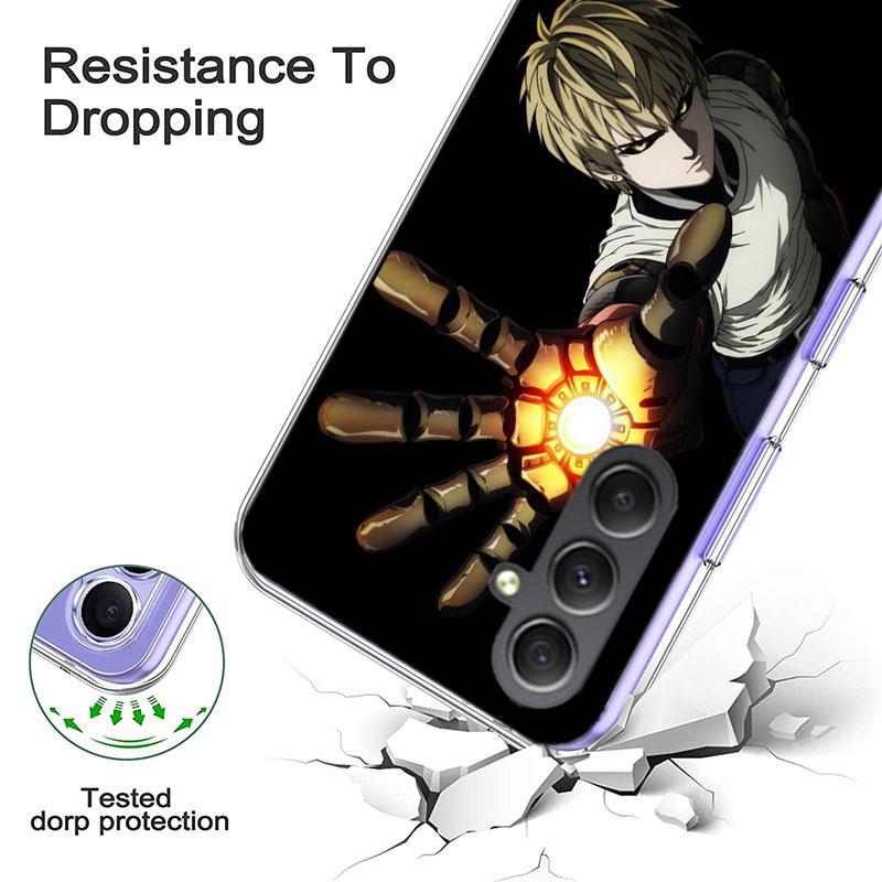 Punch Genos Phone Case for Samsung A17 A37 A57 A07 A16 A26 A36 A56 A06 A02S A12 A22 A32 A52S A04S A14 A24 A34 A54 A03 A13 A33 A5
