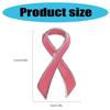 10 Pcs Ribbon Charity Pins Ribbon Brooches Jewellery Pins Ribbon Pins For Breasts Cancer Support And Awareness