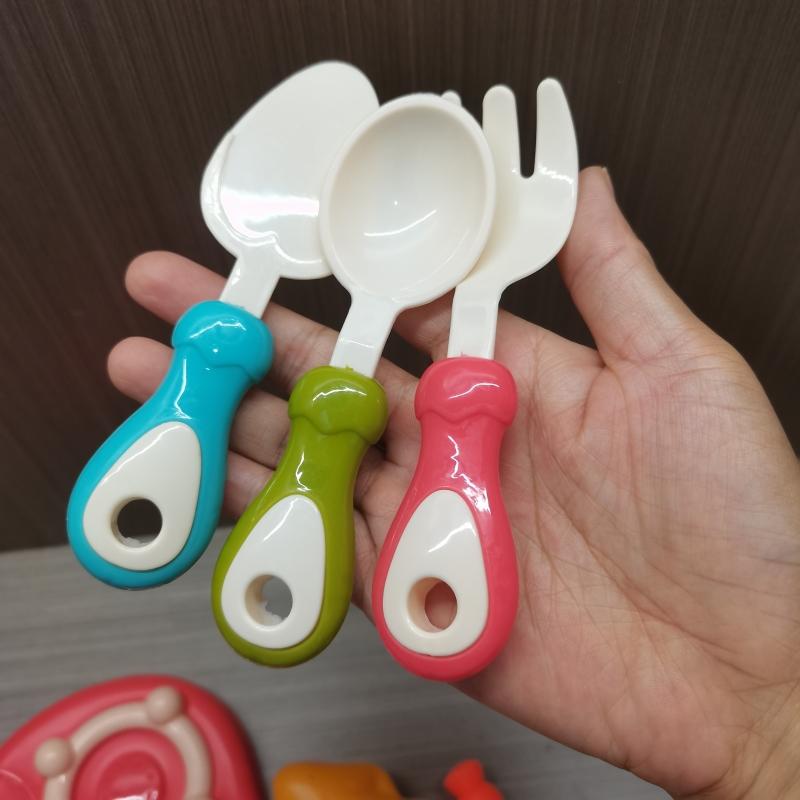 Set di 18 Pezzi Giocattoli da Cucina per Bambini Pentole Giocattoli da Cucina Frutta da Tagliare Giocattoli da Fingere Regalo di Natale
