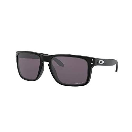 Oakley OO9417 HOLBROOK sunglasses, Matte Black with Prizm Grey lens, XL.