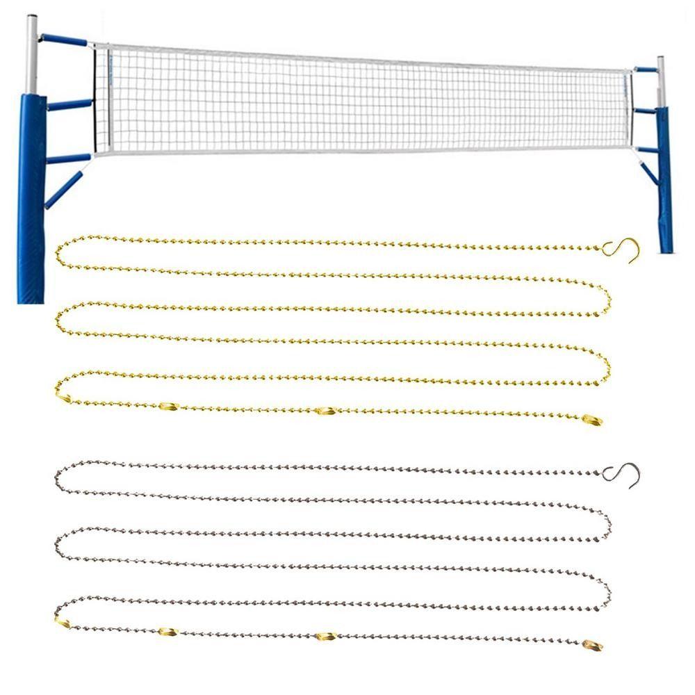 2.5m/8.2ft Volleyball Measure Chain Measure Tool Volleyball Net Height Chain   Volleyball Matches