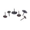 100Pcs Black Round Head Metal Pushpins Upholstery Nails Vintage Tacks Stud Decor
