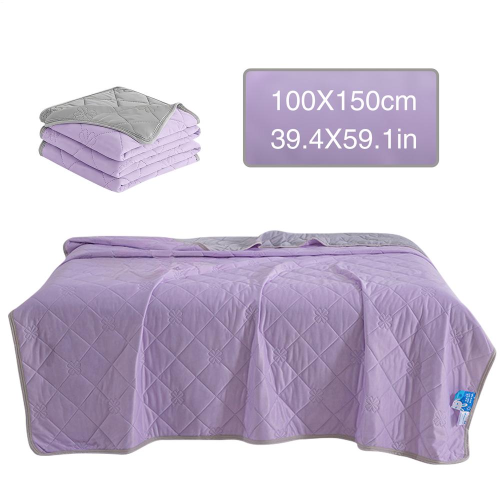Ice Blanket Summer Rest Cooling Comforter Double-Sided Sleeping Cold Bedding For Home Sofa Outdoor Indoor Couch Bedroom Camping