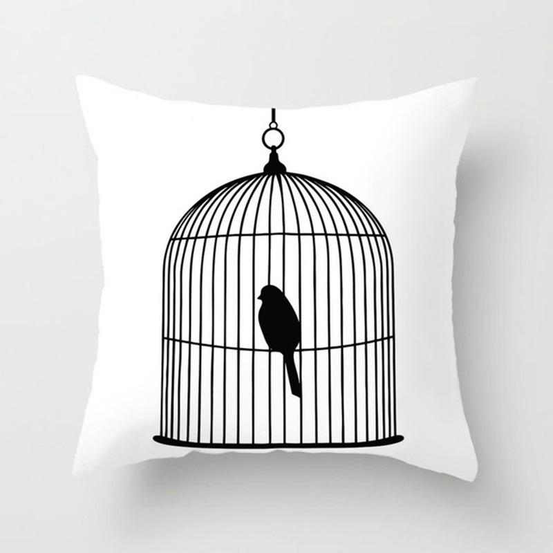 Space Planet Printed Pattern Cushion Cover Pillow Cover Home Living Room Sofa Bedroom Decoration Throw Pillow Cover