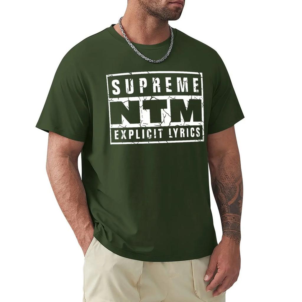 NTM T-Shirt T-shirt short Aesthetic clothing plus size tops t shirts for men