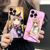 Anime Kinako Hara Mobile Phone Case for iPhone 17 16 15 14 13 12 11 X XR XS 8 7 Air Pro Max Plus Mini Colorful Cover Pretty