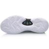 Li Ning Comet Cushioning Slip Resistant Low top Sports Casual Shoes Men's Black White AGLQ023-3