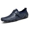 Fashion Genuine Leather Men Casual Shoes Handmade Italian Soft Hollow Out Leather Shoe for Men Breathable Summer Driving Shoes Zapatos