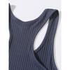 Men's Ribbed Knit Slim Fit Tank Top.