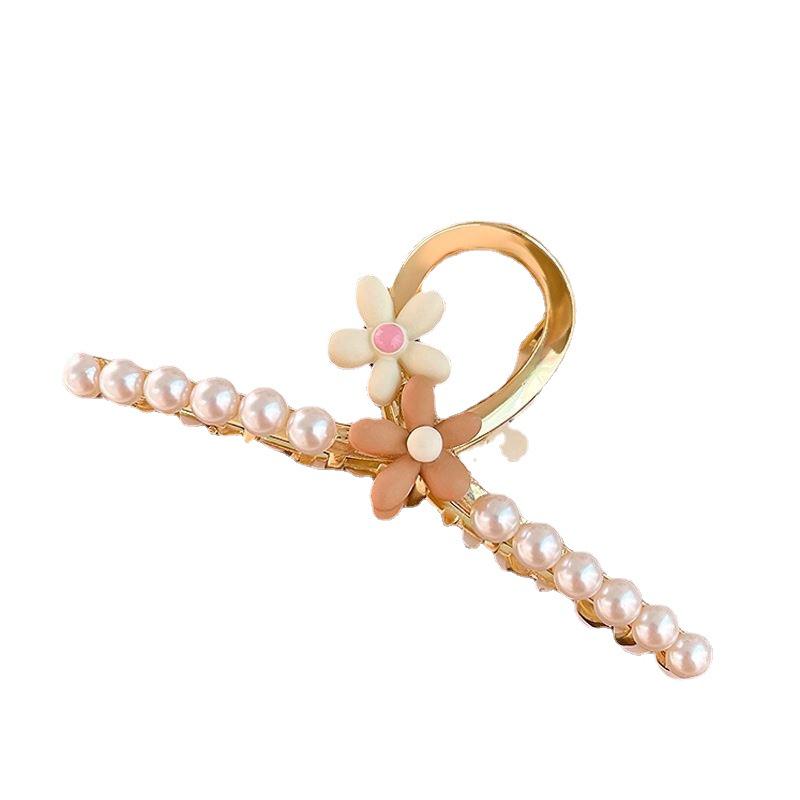 High-End Large Metal Claw Hair Clip for Women - Elegant Updo Accessory