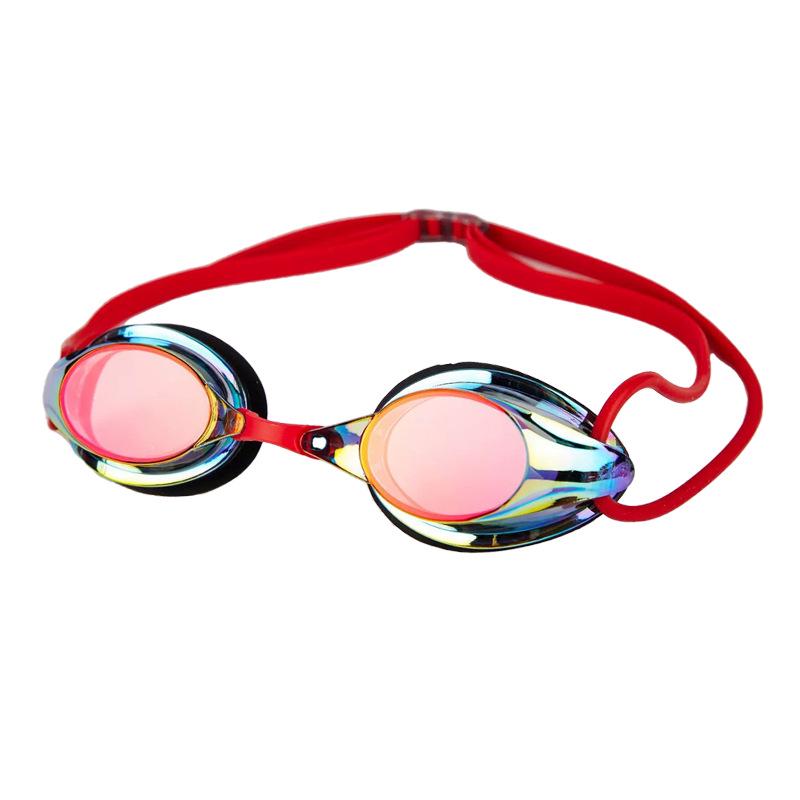 HD Anti-Fog Silicone Swim Goggles for Men and Women: Professional Racing & Training