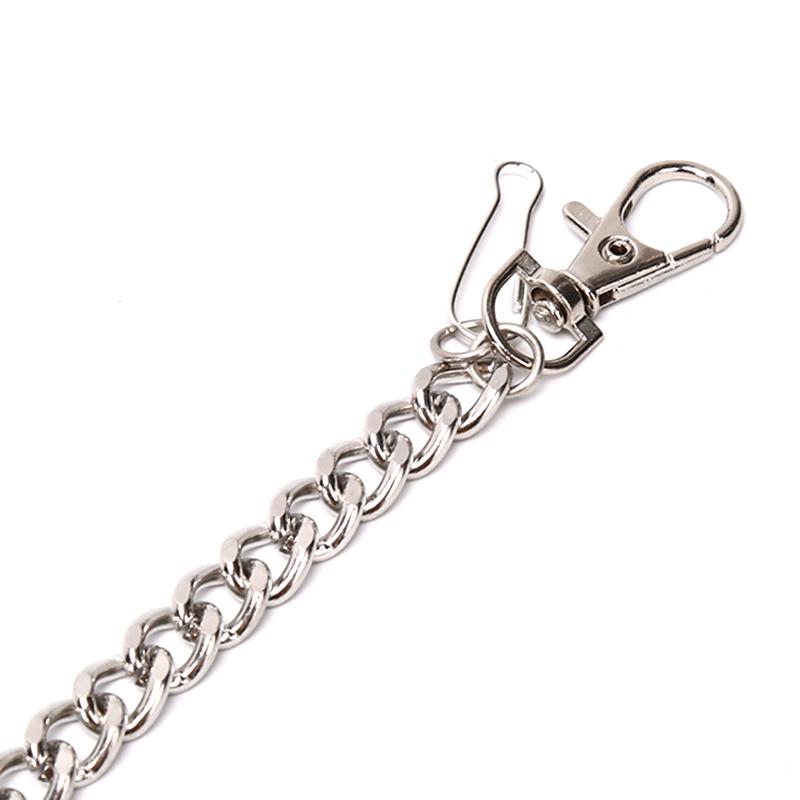 60Cm Long Keyring Keychain Chain Hipster Pant Jean Key Wallet Belt Ring Clip
