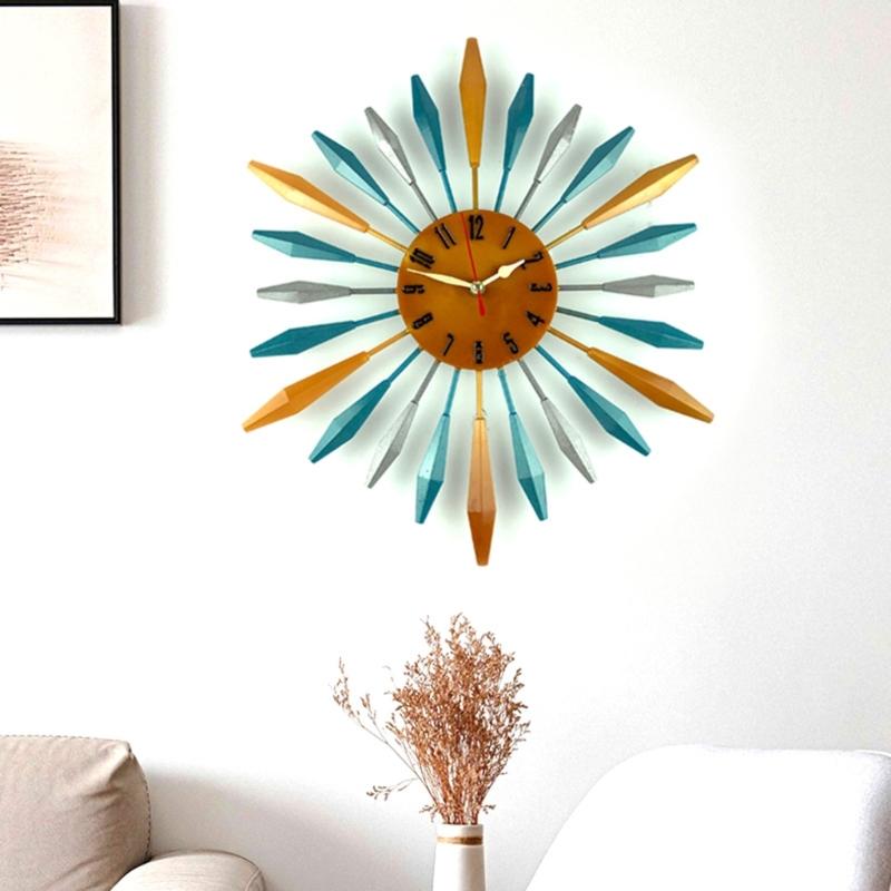 Clock Resin Molds Large Number Clock Silicone Mold Epoxy Casting Mold for DIY Crafts Home Decor Wall Art Clock Making