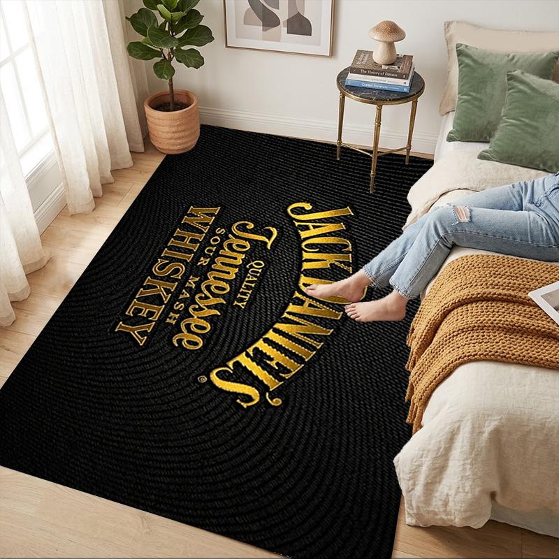 Jack Daniel'S Living Room Nonslip Area Rug Soft Carpet For Bedroom Game Playroom Sofa Office Home Decor Doormat Christmas Gift C92626