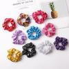 10 Stück Glänzende Metallic Scrunchies Haargummi Meerjungfrau Elastische Haarbänder Scrunchy Pferdeschwanzhalter Accessoires für Frauen Mädchen