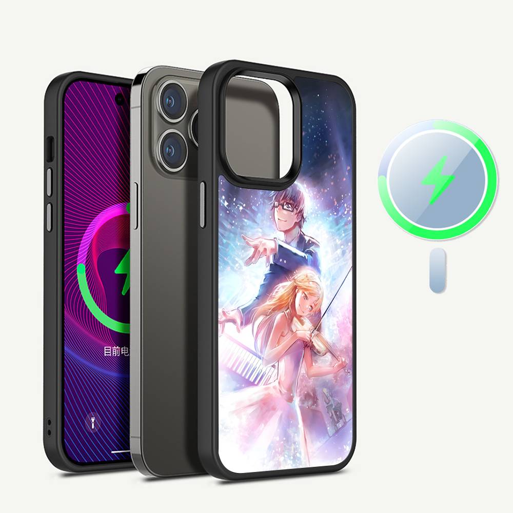 Your Lie In April For Magsafe Phone Case For IPhone 17 Air 16 15 14 13 12 11 Pro Max Plus Shockproof Cover