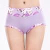 Women Sexy Underwear Modal Panties Floral Underpant Elegant Boyshort Briefs For Comfort