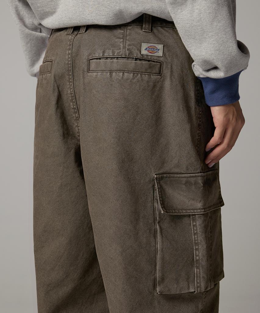 Dickies Washed Duck Canvas Cargo Pants Khaki Brown