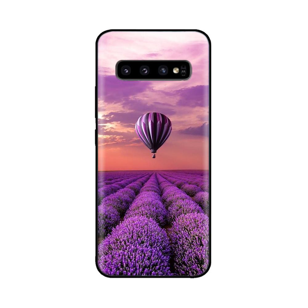 For Samsung S10 Plus Case S10 Silicone Fashion Back Cover Cases For Samsung Galaxy S10 S10E S 10 S10plus Protective Back Cover