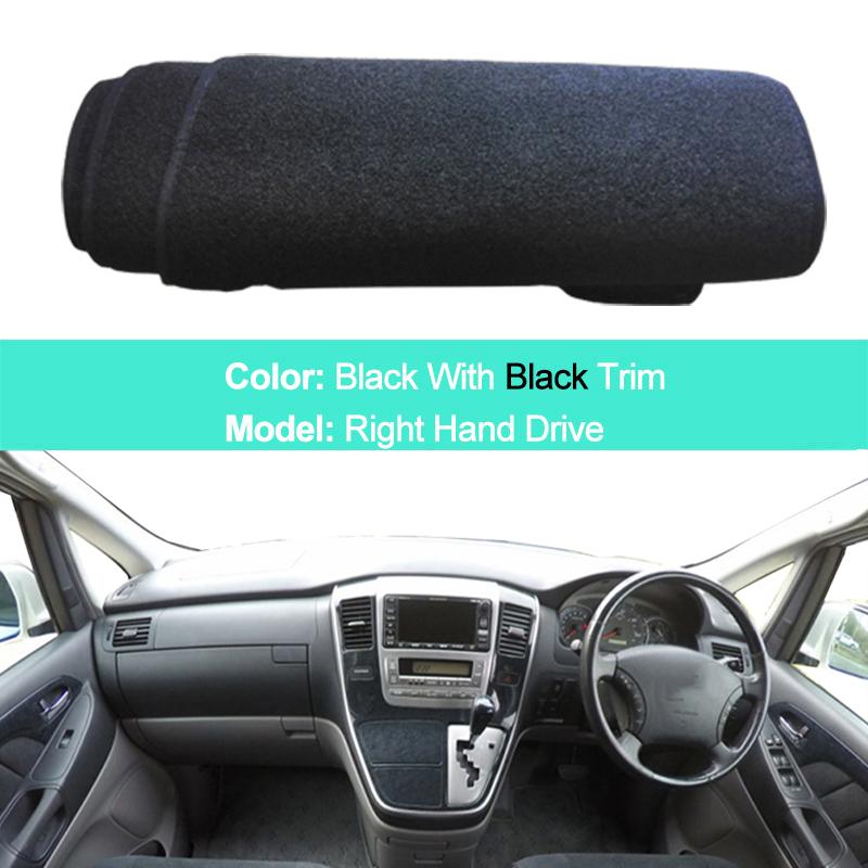Car Auto Dashboard Cover Dash Mat Pad For Toyota Alphard / Vellfire AH10 10 2002 2003 2004 2005 2006 2007 LHD RHD Carpet Auto