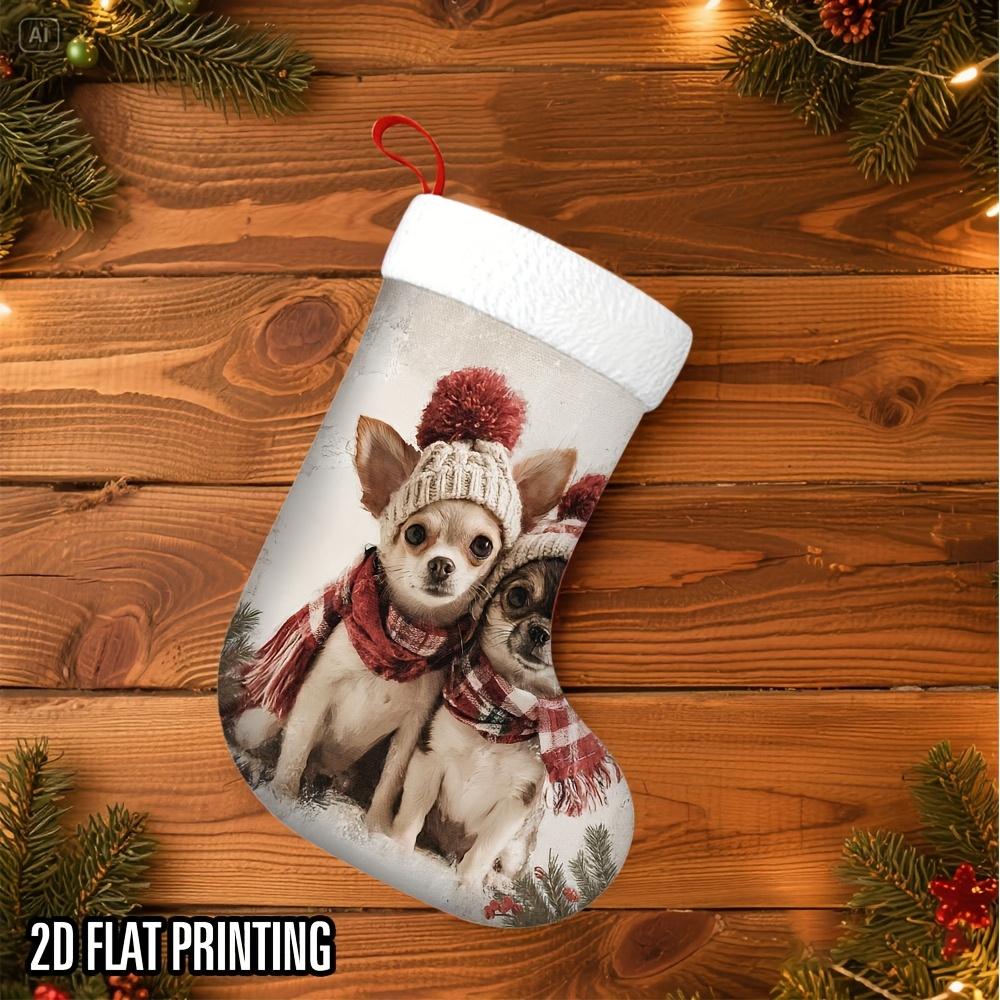 Christmas Decoration Fireplace Hanging Stocking1pc 1pcs 1pc 1pcs 1pc Christmas Stocking Suitable for Xmas Fire