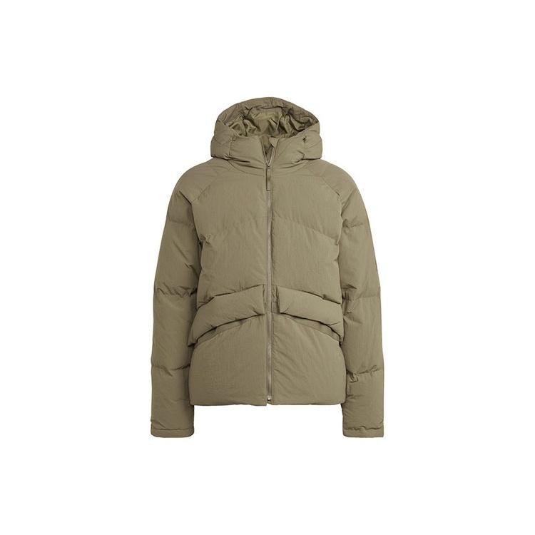 adidas Big Baffle Jacket Olive Green Men s IK3153 XL