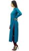 Bimba Women Full Sleeve Straight Kurta Ethnic Rayon Kurti Plain Long Tunic