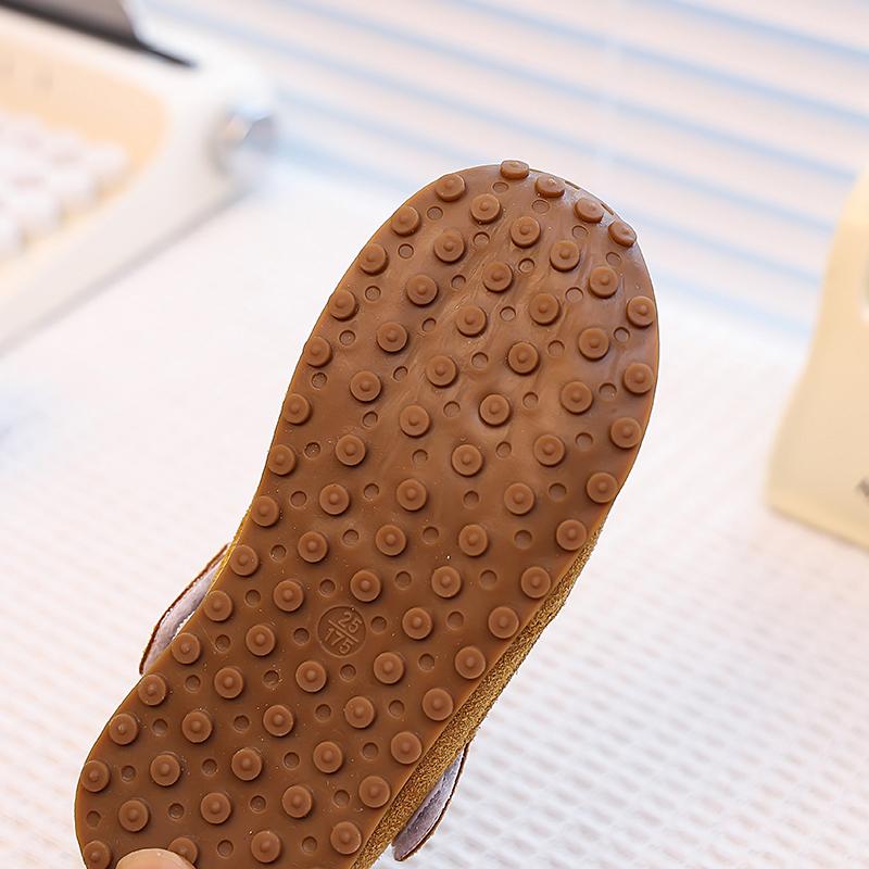 Summer Mesh Breathable Kids Casual Shoes for Girls Anti-slippery Sole Toddler Sports Sandals Cross Straps Girls Ballet Flats Ins