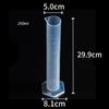 Transparents Graduated Cylinder Professional Plastic Measuring Cups Sturdy Trial Test Liquid Tube Lab Tool