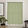 Diamond Grid Texture Sage Green Sheer Curtains for Kids Bedroom Living Room Voile Window Curtains Tulle Drapes