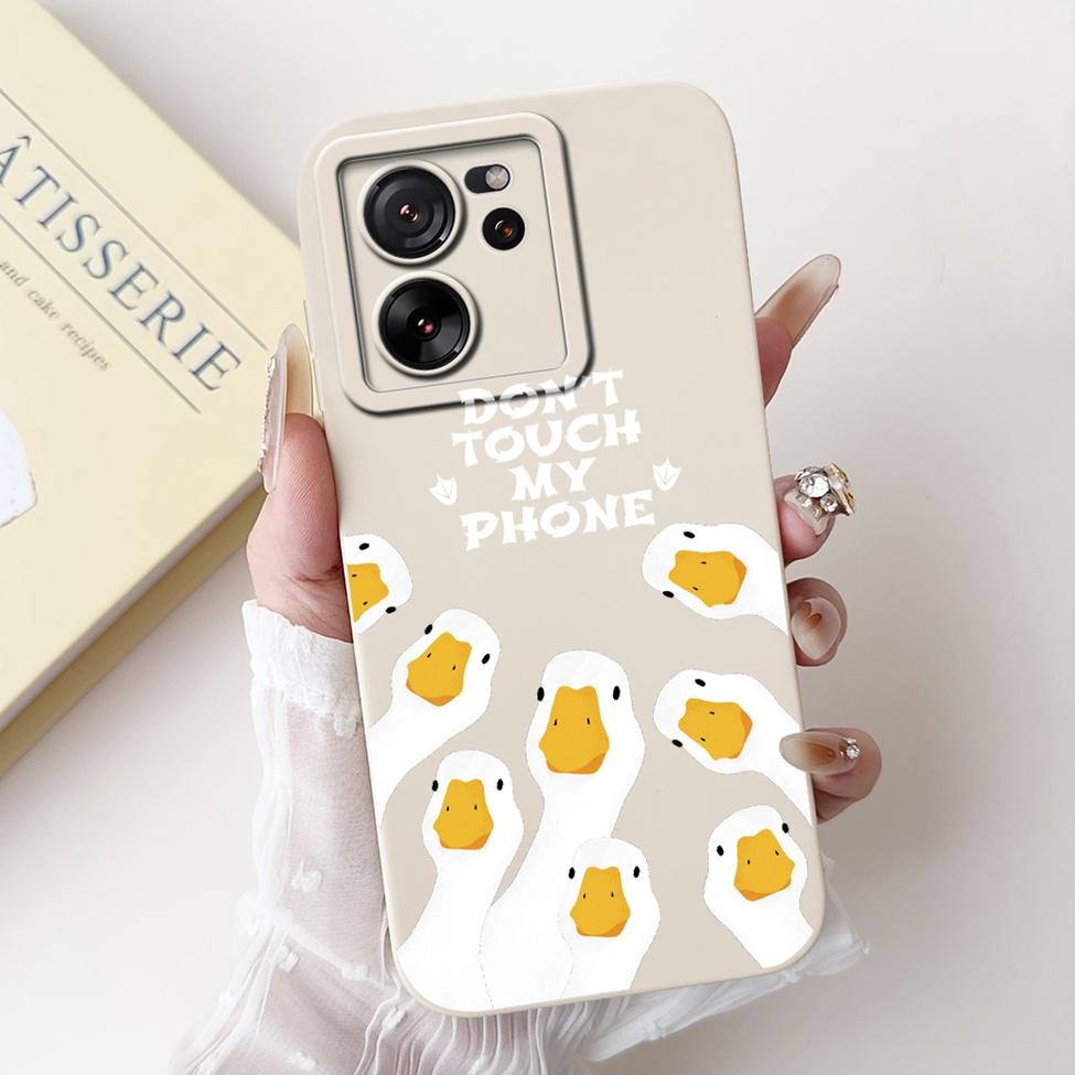 For Xiaomi 13T Pro Case 13T Silicone Cute Cartoon Cat Fashion Luxury Funny Shockproof Back Cover For Xiaomi 13T Phone Case Funda