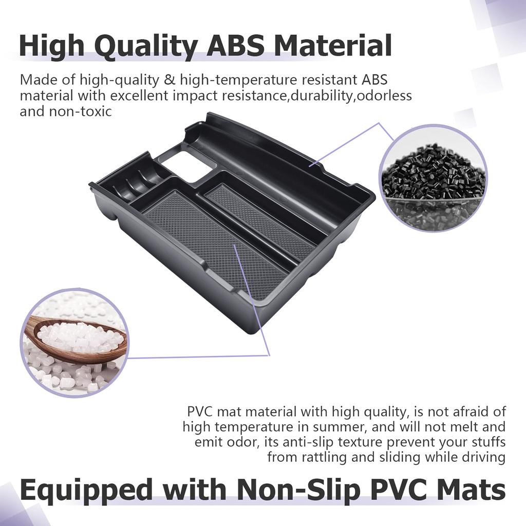 Center Console Organizer Armrest Storage Box For Nissan X-Trail Rogue 2014 2015 2016-2020 Center Console Storage Box Accessories