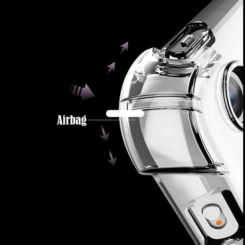 Tablets Case para Samsung Galaxy Tab A 10.1 2019 Shockproof TPU Silicone Transparente Capa para T510 T515 SM-T510/T515 Coque Capa