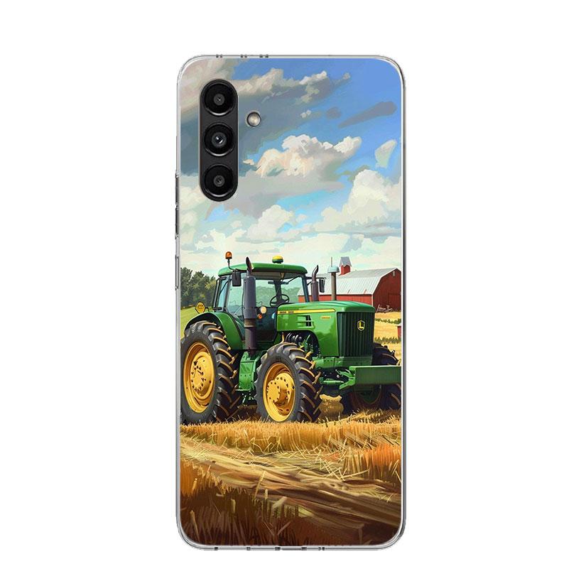 Farm Vehicle Tractor Case Phone Cover for Samsung Galaxy A16 A15 A14 A13 A56 A55 A54 A53 A36 A35 A34 A33 A26 A25 A24 A23 A05S A0
