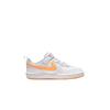 Nike Court Borough Kids' Skateboarding Shoes White/Cream Peach Red Kids' Sneakers DV5457-119